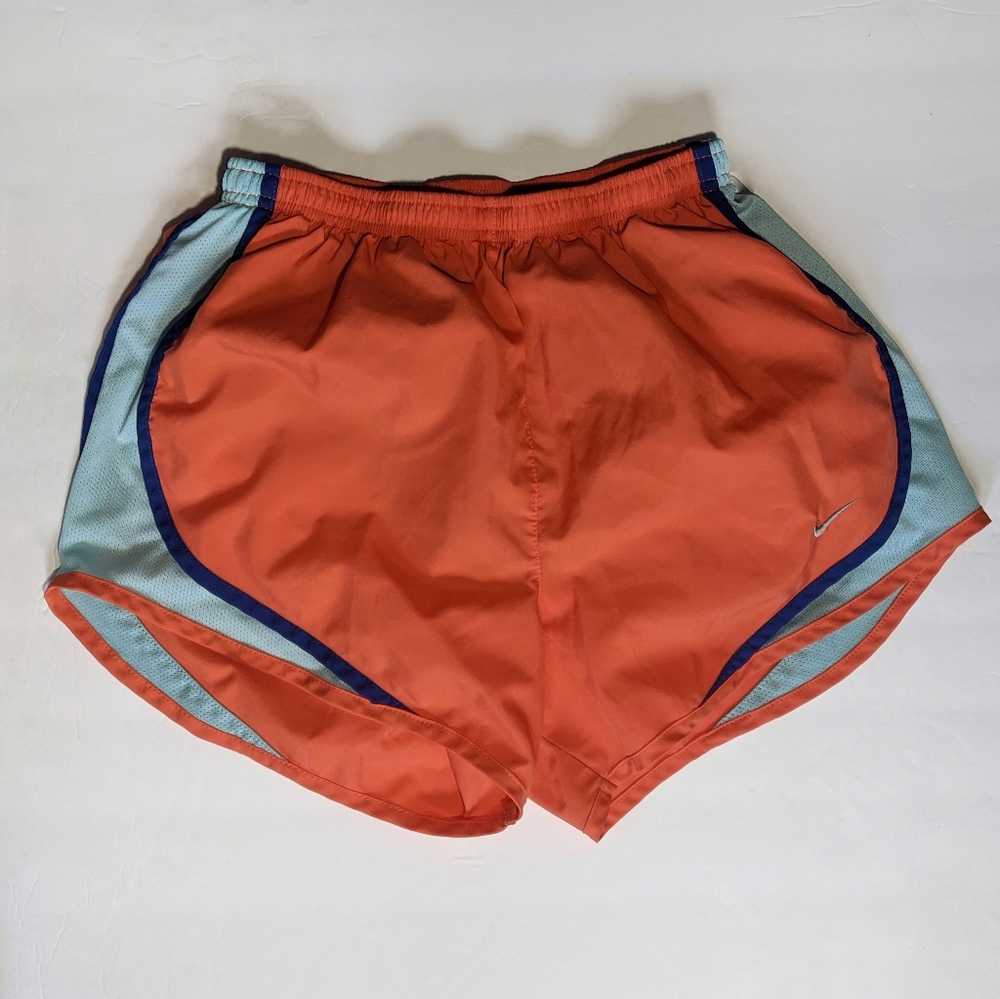 Nike Dri-Fit Orange Running Shorts Small